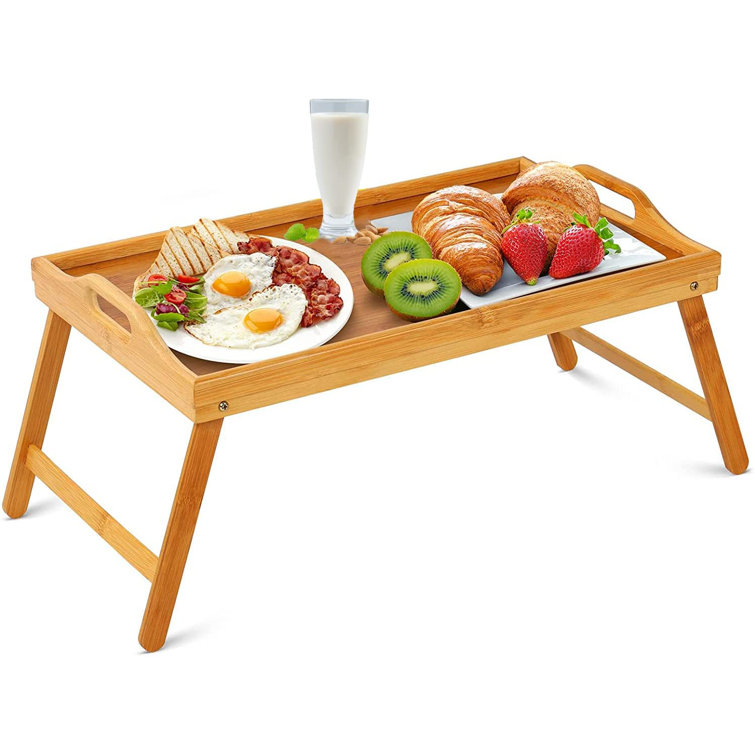 Folding bed on sale tray table